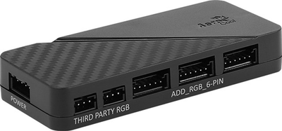 Хаб для керування RGB-підсвіткою Aerocool H66F 6 x 6-pin ARGB + 2 x 3-pin 5V (H66F HUB)