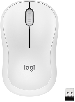 Миша Logitech Wireless Mouse M220 Silent Offwhite (910-006128)