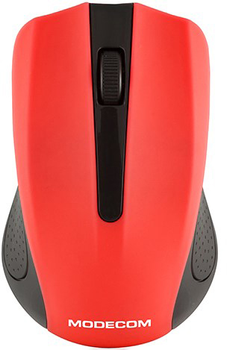 Bezprzewodowa mysz Modecom MC-WM9 czarno-czerwona (M-MC-0WM9-150)