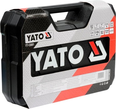 Zestaw narzędzi YATO 82 elementy (YT-12691)