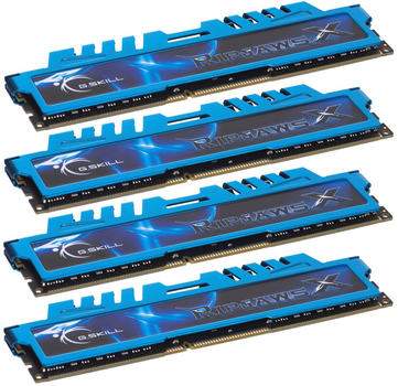 RAM G.Skill DDR3-1600 32768MB PC3-12800 (zestaw 4x8192) RipjawsX (F3-1600C9Q-32GXM)