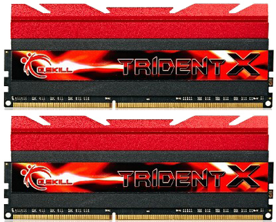 Оперативна пам'ять G.Skill DDR3-2400 16384MB PC3-19200 (Kit of 2x8192) TridentX (F3-2400C10D-16GTX)