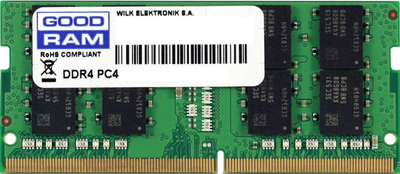 Оперативна пам'ять Goodram SODIMM DDR4-2400 4096MB PC4-19200 (GR2400S464L17S/4G)