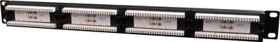 Panel krosowy Cablexpert Cat 6 24 porty (NPP-C624CM-001)