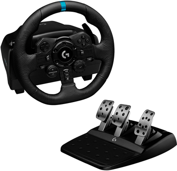 Дротове кермо Logitech G923 Racing Wheel and Pedals for PS4 and PC (941-000149)