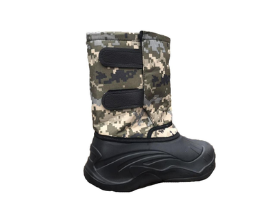 Теплые резиновые сапоги водо-грязи защитные для ВСУ камуфляжные ботинки военные 44