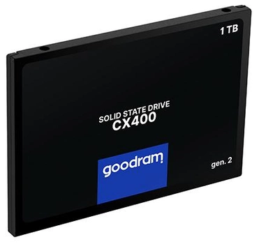 Dysk SSD Goodram CX400 Gen.2 1TB 2.5" SATAIII 3D NAND TLC (SSDPR-CX400-01T-G2)