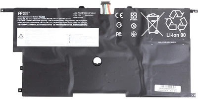 Аккумулятор PowerPlant для ноутбуків LENOVO ThinkPad X1 Carbon Gen3 3rd 2015 (00HW002) 15.4 V 3180 mAh (NB481620)