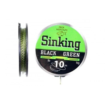 Повідувальний матеріал Профмонтаж Black Green 10м 13,6кг
