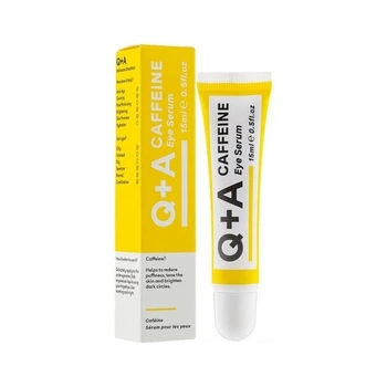 Сыворотка Q+A Caffeine Eye Serum с кофеином для кожи вокруг глаз, 15 мл