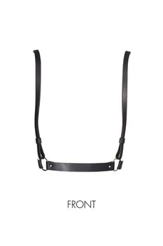 Портупея экокожа Bijoux Indiscrets MAZE X Harness Черный One Size