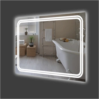 Зеркало прямоугольное с фоновой подсветкой LED "Экватор" ML - 46 (50x70)