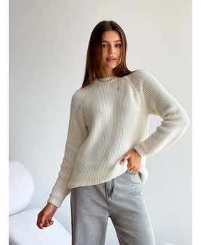 Джемпер кремовый Cotton L/XL