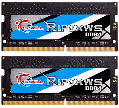 G.Skill 16 GB (2x8GB) DDR4 SO-DIMM 2666 MHz Ripjaws (F4-2666C19D
