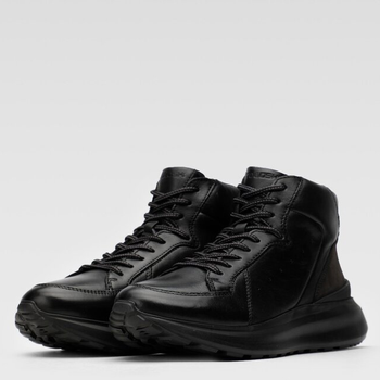 Чоловічі черевики високі Togoshi MI08-GREENE-16 41 27.4 см Чорні (5904862397610)