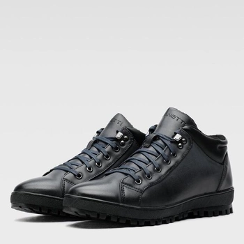 Чоловічі черевики низькі Lanetti MBS-GINO-01 43 28.4 см Сині (5904248965389)