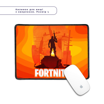 Килимок для мишки з оверлоком Фортнайт (Fortnite) (5962-1194-L) L