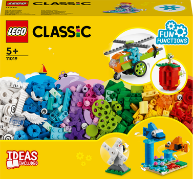 Zestaw klocków LEGO Classic Klocki i funkcje 500 elementów (11019)