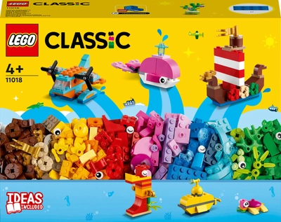 Zestaw klocków LEGO Classic Kreatywna oceaniczna zabawa 333 elementy (11018)