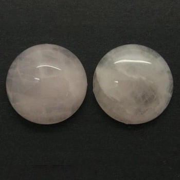 Кабошон нат. камень Кварц розовый, Круглый, 10 мм, 1 шт (KAB-015529) Polimex