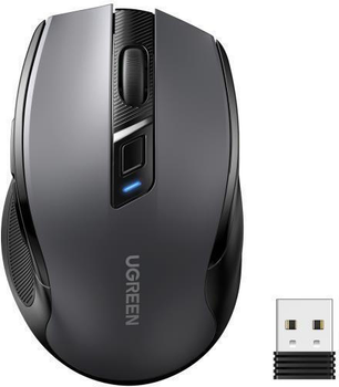 Мышь Ugreen MU006 Ergonomic Wireless Gray (UGR-90855)