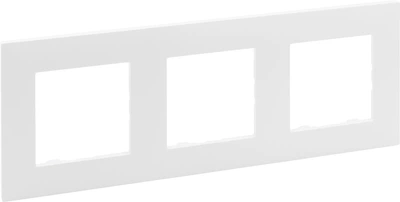 Ramka Legrand 3-modułowa Niloe Step Biała (3414971836389)