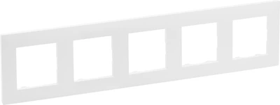 Ramka Legrand 5-modułowa Niloe Step Biała (3414971836440)