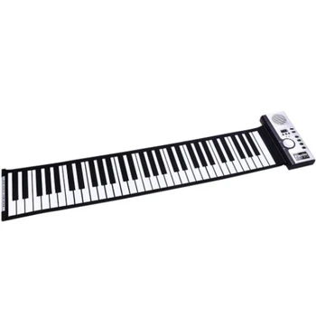 Гибкая MIDI клавиатура Flexible c синтезатором и пианино 61 клавиша