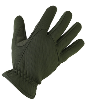 Тактические военные перчатки KOMBAT UK защитные перчатки L оливковый (SK-kb-dfg-olgr-l)