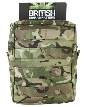 Підсумок тактичний KOMBAT UK Large Molle Utility Pouch мультікам (SK-kb-lmup-btp)