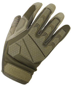 Перчатки тактические военные полевые перчатки KOMBAT UK Tactical Gloves XL койот (SK-kb-atg-coy-xl)