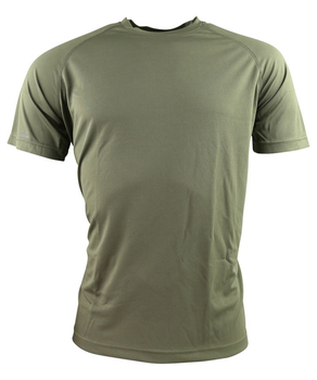 Футболка мужская военная тактическая ВСУ KOMBAT UK Operators Mesh T-Shirt L оливковый (SK-kb-omts-olgr-l)