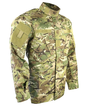 Рубашка тактическая KOMBAT UK мужская военная ВСУ Assault Shirt ACU Style XXXL мультикам (SK-kb-asacus-btp-xxxl)