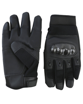 Тактические перчатки KOMBAT UK защитные перчатки XL-XXL черный (SK-kb-ptg-blk-xl-xxl)