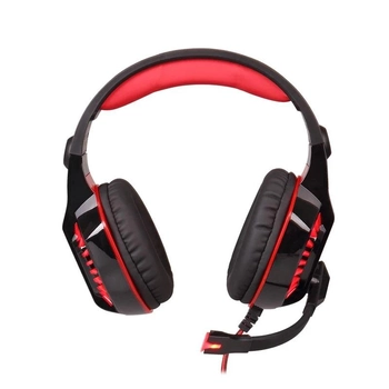 Геймерські навушники Kotion Each G2000 Generation II з поворотним мікрофоном Bluetooth 5.0 Чорно-Червоний