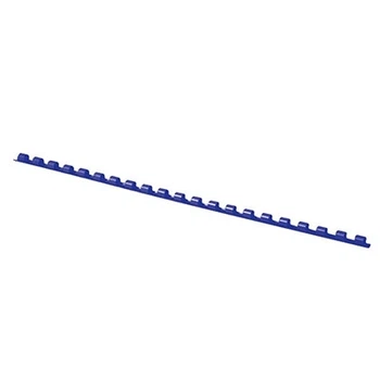 Пружина пластиковая d6мм А4 20 листов (100шт) синяя 20240615-01 (20) (OFFICE PRODUCTS). Без бренда