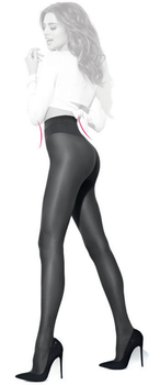 Колготки MONA WAIST CONTROL 20 ден 4 р черный