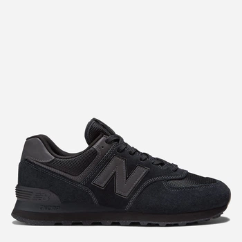 Sneakersy męskie New Balance 574 ML574EVE 41.5 (8US) Czarne z ciemnoszarym (195907808528)