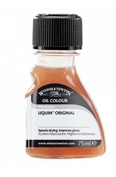 Медиум глянцевый гель быстросохнущий для масляных красок Winsor&Newton Liquin Light Gel Medium, 75 мл