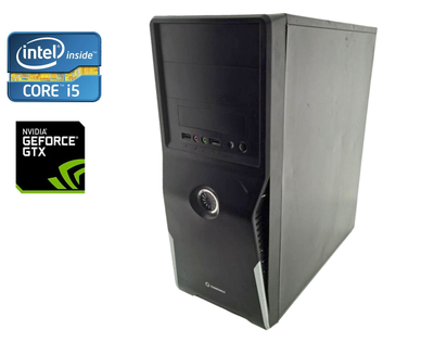 Игровой ПК ASRock / Intel Core i5-3470 (4 ядра по 3.2-3.6GHz) / 8GB DDR3 / 120GB SSD + 750GB HDD / GeForce GTX 750 Ti, 2 GB GDDR5, 128bit б/у