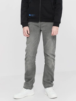 Дитячі джинси на гумці для хлопчика Minoti 11ELASTJN 4 37353KID 80-86 см Сірі (5059030937034)