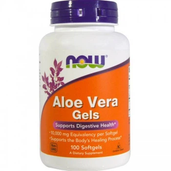 Алое Вера Гель NOW Foods (Aloe Vera Gels) 100 капсул NOW03036