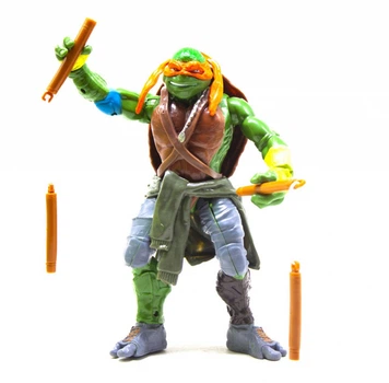 Игровая фигурка Черепашка Ниндзя Микеланджело Michelangelo / Черепашки Ниндзя Ninja Turtles (большая) 30см
