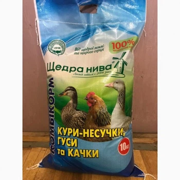 Комбікорм для курчат курей старт Щедра Нива 1-8 тиждень 10 кг