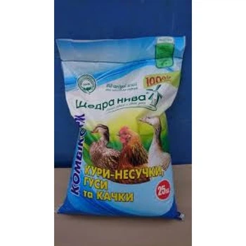 Комбікорм для курчат курей старт Щедра Нива 1-8 тиждень 25 кг