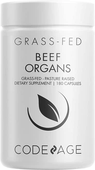 Codeage Grass-Fed Beef Organs Pasture-Raised 180 капсул (4384305067b)
