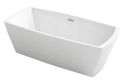 Ванна акриловая Mexen ELBA 168x75x58 см белая с сифоном (58041687500)