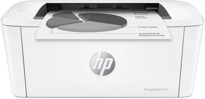 Принтер HP LaserJet M110w (7MD66F) с Wi-Fi Monochrome Laser White