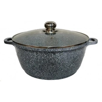 Каструля із кришкою та мармуровим покриттям Benson BN-365 4,6 л 24 см