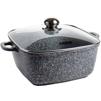 Кастрюля с крышкой и мраморным покрытием Benson BN-360 2,1 л 18 см